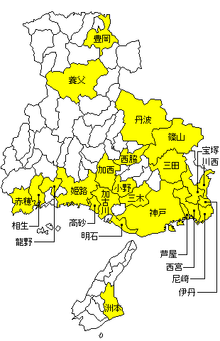 兵庫県の地形 地盤