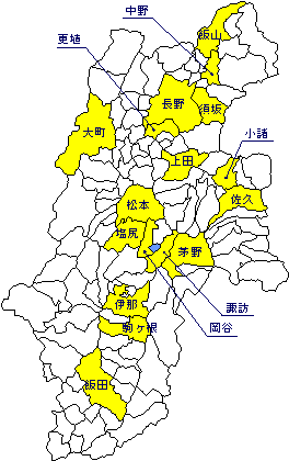 長野県の地形・地盤