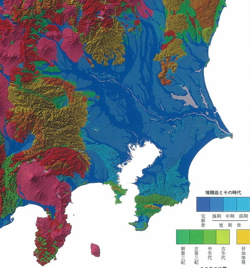 日本の地形4　関東・伊豆小笠原（東京大学出版会）より